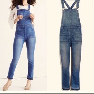 Madewell High-Rise Skinny Overalls